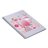 モダンなクリスマス ノートブック (右側)