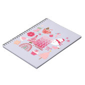 モダンなクリスマス ノートブック (左側)