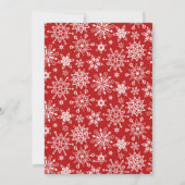 モダンなクリスマス　３つの写真　素朴な木製グリーティング シーズンカード (裏面)