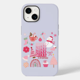 モダンなクリスマス Case-Mate iPhone 14ケース