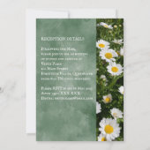 モダンなグリーンのカトリック結婚式招待状 招待状 (裏面)