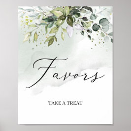 モダンなグリーンリーフ ボヘミアンフェイバーズ サイン