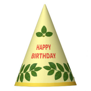 モダンなグリーン・ベイは誕生日を去ります パーティーハット