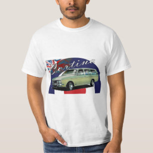 モダンなコルティナMk2のレトロのスタイル60s Tシャツ