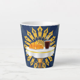 モダンなコーヒーバーの装飾美をあなたらしく カフェラテマグ