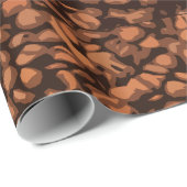 モダンなコーヒー豆 ラッピングペーパー (ロールコーナー)