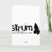 モダンなサイクリング カード (裏面)