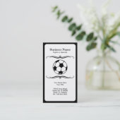モダンなサッカー 名刺 (スタンド正面)