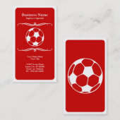 モダンなサッカー 名刺 (正面/裏面)