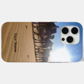 モダンなサハラ砂漠のスマホケース | ニュートラル・ボヘミアン Case-Mate iPhoneケース (裏面 (横))