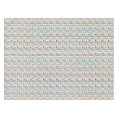 モダンなサボテンの幾何学的なパターン テーブルクロス (正面(横))