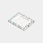 モダンなサボテンの幾何学的なパターン ポストイット (アングル)