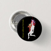 モダンなサーカスの曲芸師 缶バッジ (正面&裏面)