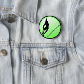 モダンなサーカスの曲芸師 缶バッジ (インサイチュ)