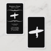 モダンなサーフィン 名刺 (正面/裏面)