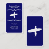 モダンなサーフィン 名刺 (正面/裏面)