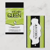 モダンなシェフの名刺 名刺 (正面/裏面)