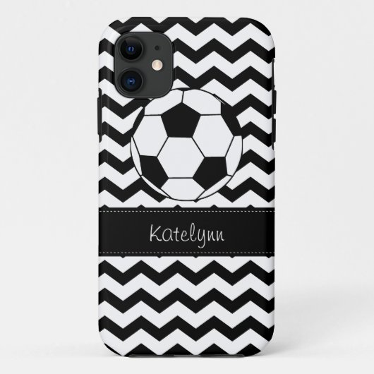モダンなシェブロンのジグザグ形のサッカーのiPhone 5の場合 Case-Mate iPhoneケース (裏面)