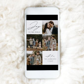 モダンなジョイ・トゥ・ザ・ワールド 5枚の写真 シーズンカード