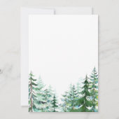 モダンなジングル＆ミンゲル クリスマスパーティーの招待状 招待状 (裏面)