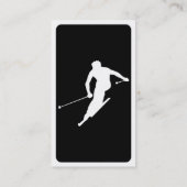 モダンなスキー 名刺 (裏面)