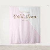 モダンなスタイルのバラ色ゴールドの文字のオーダーメイド装飾 タペストリー (正面)