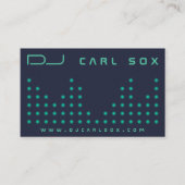 モダンなスタイルの平衡装置はライトに点を打ちます 名刺 (正面)