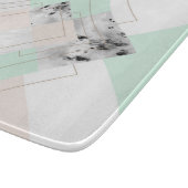 モダンなスタイルの幾何学的設計 カッティングボード (角)