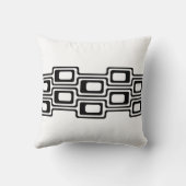 モダンなストリップ、装飾用クッション クッション (裏面)