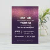 モダンなストリングライト 招待状 (スタンド正面)