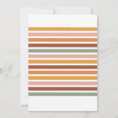 モダンなタイポグラフィが輝くクリスマス家族写真 シーズンカード (裏面)