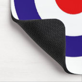 モダンなターゲットパターンマウスパッド マウスパッド (コーナー)