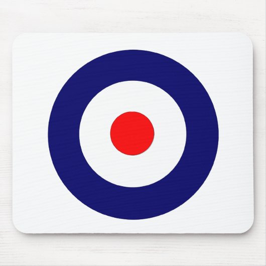 モダンなターゲットマウスマット マウスパッド (正面)
