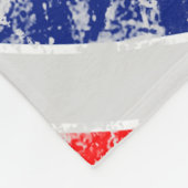 モダンなターゲットModsのカエデの葉ターゲットグランジなRoundel フリースブランケット (角)