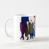 モダンなターゲットscooteristsのマグ コーヒーマグカップ (左)