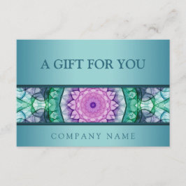 モダンなターコイズブルーのスイレン マンダラ