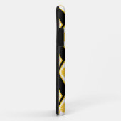 モダンなダイヤモンドパターンの柑橘類の切れ Case-Mate iPhoneケース (裏面/右)