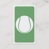 モダンなテニス 名刺 (裏面)