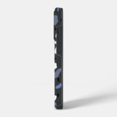 モダンなテラゾ石のテクスチャ柄 iPhoneケース (左側面)