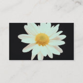 モダンなデイジー ウェディング ウェブサイト エンクロージャーカード (裏面)