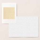 モダンなデザインで、洗練された組み合わせが特徴です 箔カード (ディスプレー)