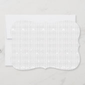 モダンなデザインで、洗練されたWの組み合わせが特徴 カード (裏面)