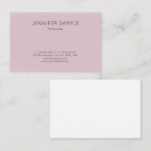 モダンなデザインのシンプルな専門のエレガントな平野 名刺 (正面/裏面)