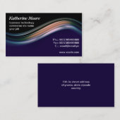 モダンなデザインの専門のスタイルの名刺 名刺 (正面/裏面)