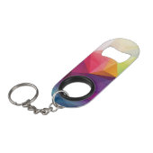 モダンなデザイン キーホルダー栓抜き (正面アングル)