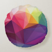 モダンなデザイン ラウンドクッション (裏面)