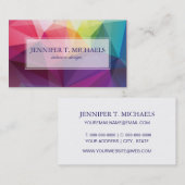 モダンなデザイン 名刺 (正面/裏面)