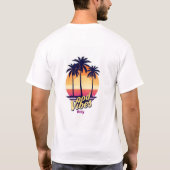 モダンなデザイン Tシャツ (裏面)