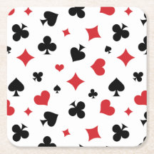 モダンなトランプのスーツパターン