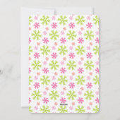 モダンなネオンメリークリスマスの写真カード シーズンカード (裏面)